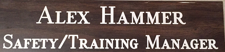 Alex Hammer Signage