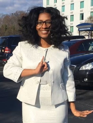 woman smiling