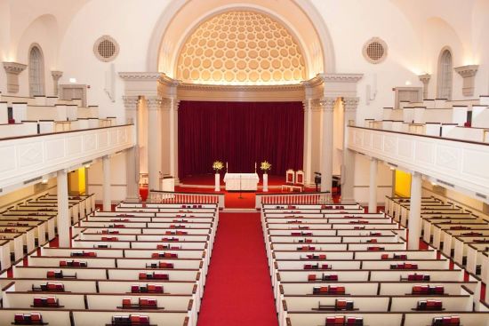 University of Maryland Memorial Chapel, interior  