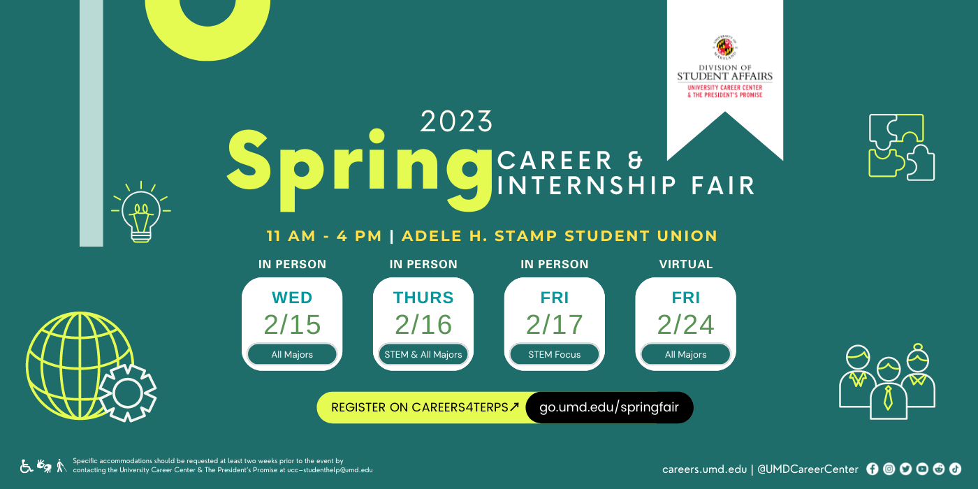 2023 Spring Career & Internship Fair