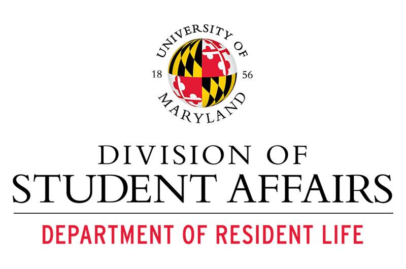 University seal with the words Division of Student Affairs Department of Resident Life