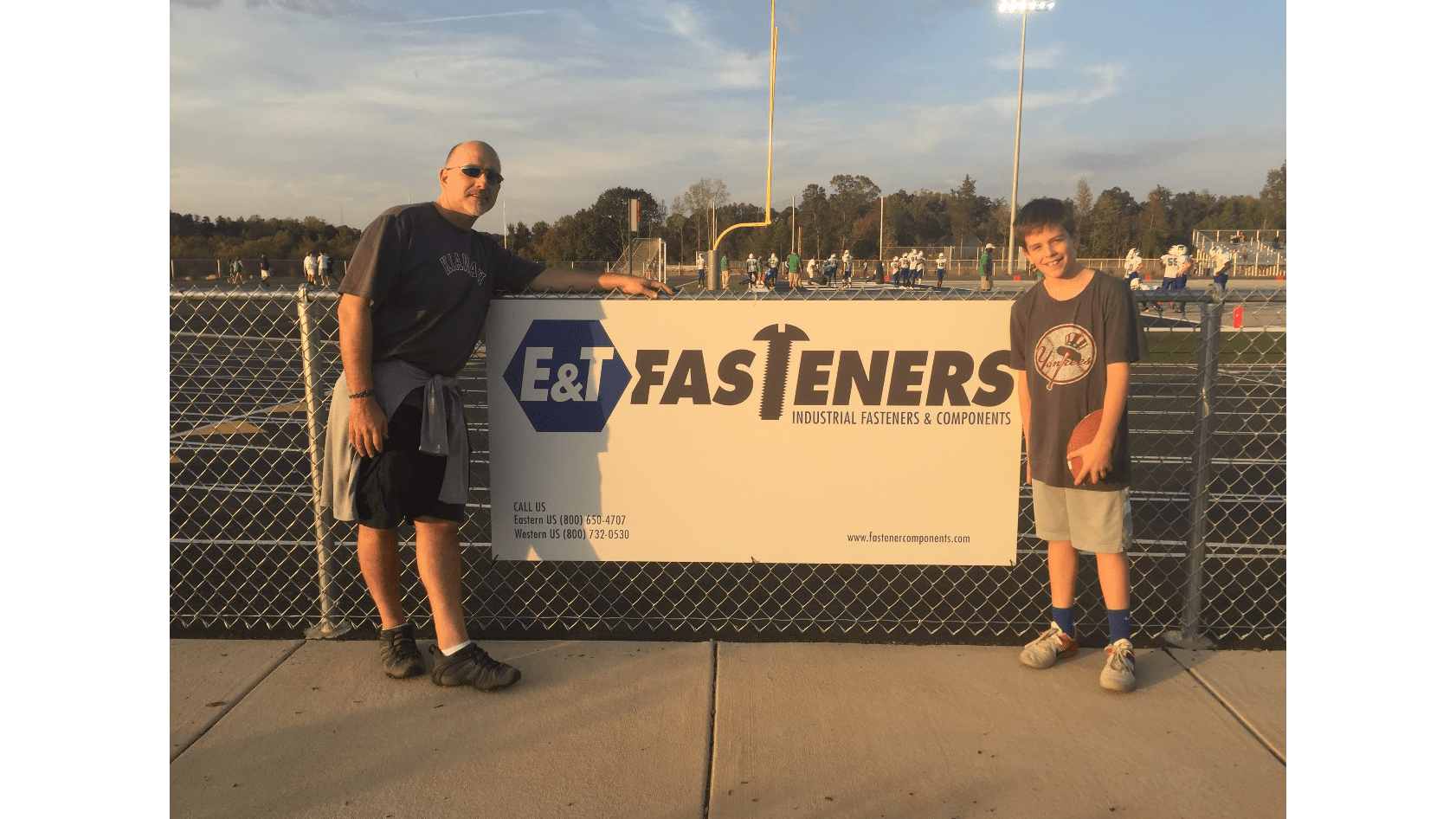 Photo of Eric and Noah Lenz