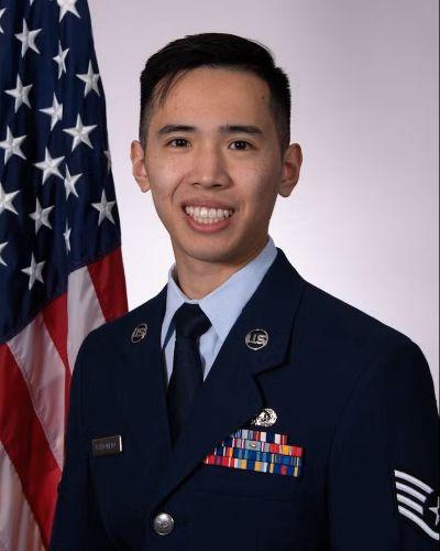 Arlan in air force uniform
